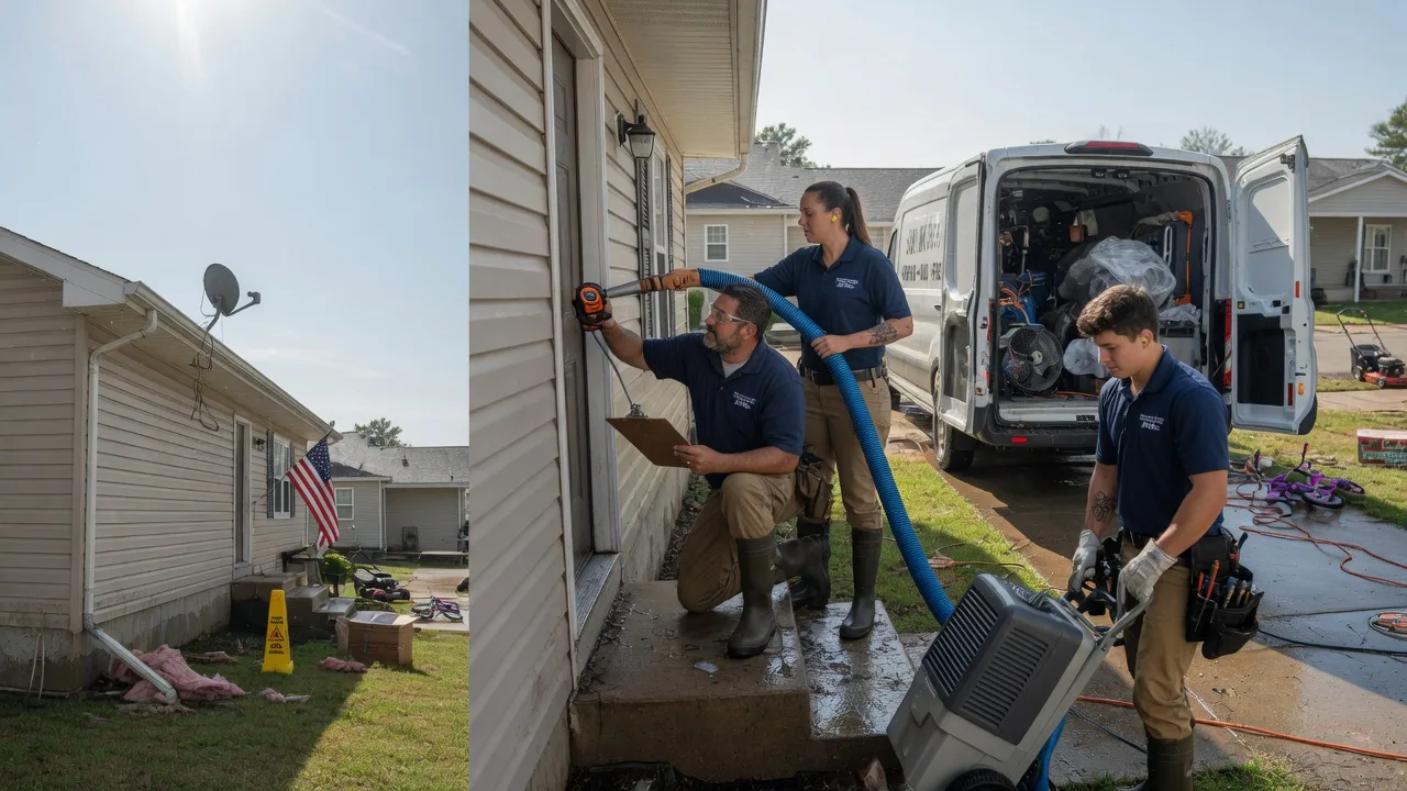 Ceiling Water Damage Restoration in Renick, MO near me
